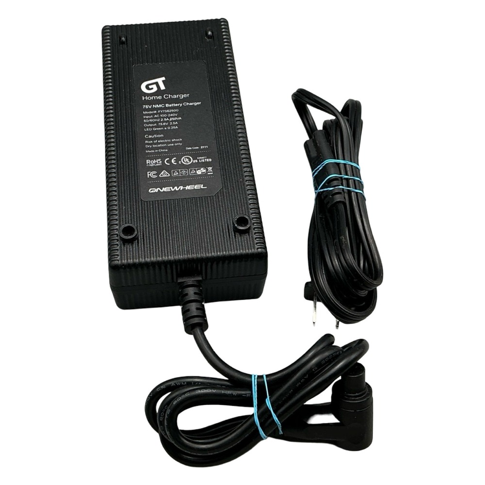 Onewheel GT Home Charger 75V NMC Battery Charger FY7562500 Black